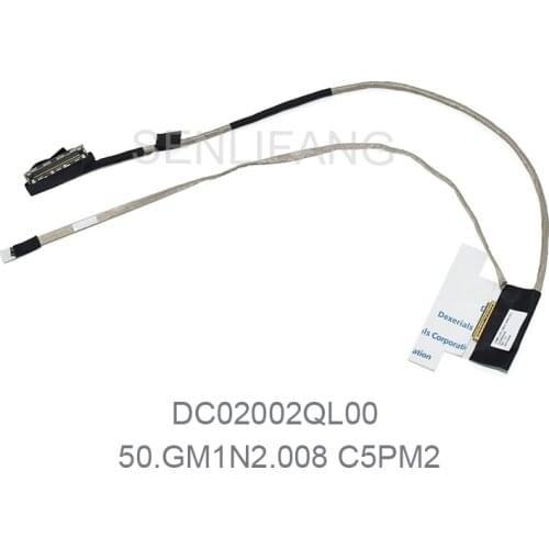 For Acer Aspire VX15 VX5-591G N16C7 VX5-591 30pin Laptop LCD LED Display Ribbon Screen Cable DC02002QL00 50.GM1N2.008 C5PM2