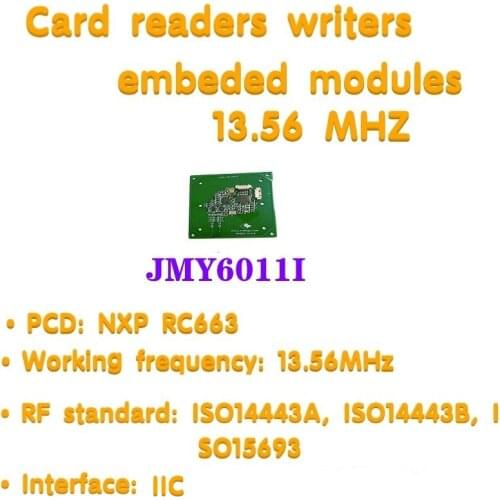HF RFID Module NXP RC663 IIC interface Write & Read for arduino Library used in Electronic Security Solutions