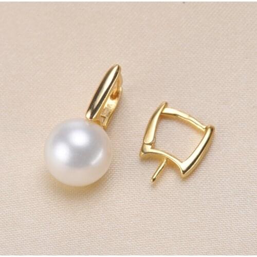 2 COLOR Earrings Mountings Classical Earrings Findings Settings Jewelry Parts Fittings for Pearls Beads Stones