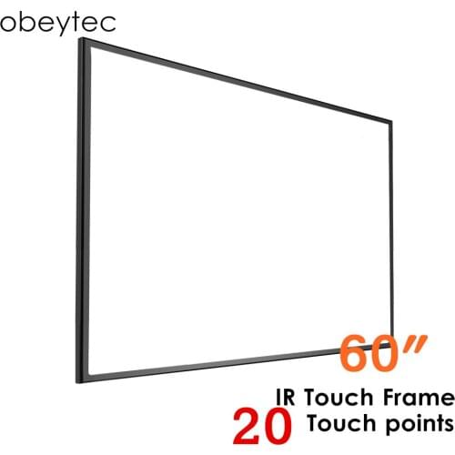 OBF60WH00D 60 inch IR USB touch overlay, USB port, 10/20 points, plug and play, support android/linux/Mac/windows