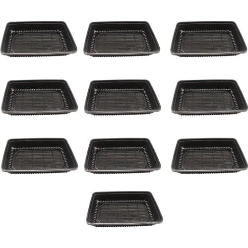 10PCS Plastic Seedling Tray For Greenhouse Plant Germination Nursery Pot Propagation Tray Succulent Flower Vegetable Seed Grow