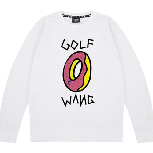 Golf Wang Tyler The Creator Flower boy OFWGKTA Sweatshirts Hoodies men women Skate Harajuku unisex Combed Cotton