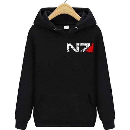 2020 Games N7 Mass Effect 3 Hoodies Men Systems Alliance Military Emblem Game Sweatshirts Women Streetwear Men Hoodie JACKET 22