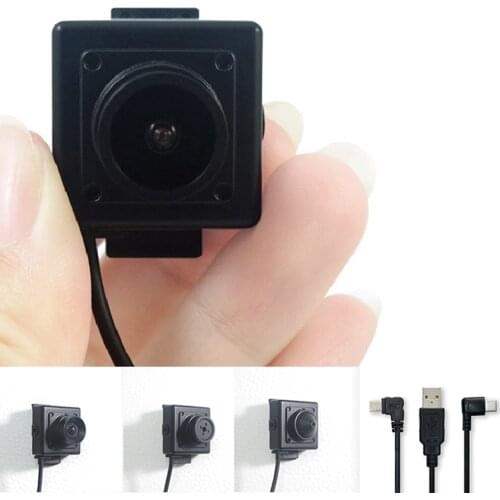Android OTG UVC USB Camera Webcam HD Mini UVC Camera Built-in Microphone Small 25X25mm UVC Camera for Android Windows Linux Mac