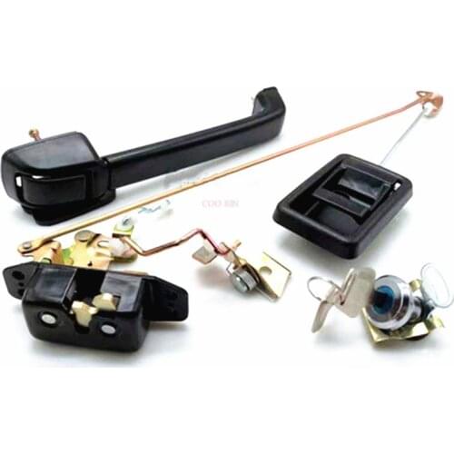 Excavator accessories For KATO HD820-3 820R Cab door lock assembly Door lock