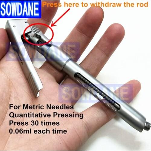 1 piece Dental INTRALIGAMENTAL SYRINGE PEN STYLE ASPIRATING DENTAL INSTRUMENTS 1.8ML