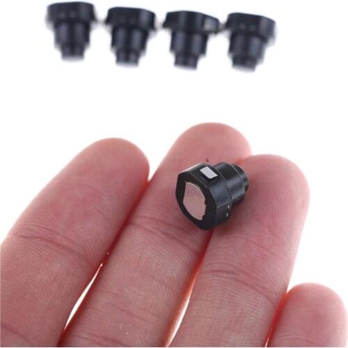 10pcs/lot Flashlight Torch Part Round Push Button Switch Black DC 30V 1A 10mm x 10mm (D*H)
