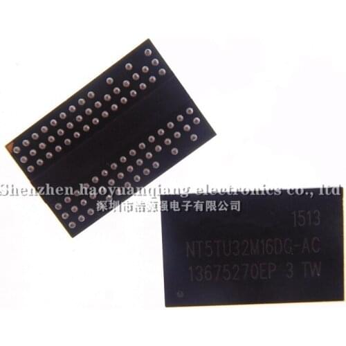100% imported original NT5TU32M16DG-AC NT5TU32M16 DDR2 memory FBGA84 chip