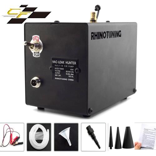 RHINOTUNING Smokes Leak Detector Air Auto Intake Adapter Smoke Generator For Cars Diagnostic Tool