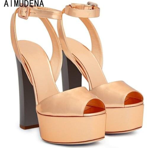 Bling Bling Peep Toe Sequined Patent Leather Square High Heel Fashion Sexy Glittering Nightclub Shoes