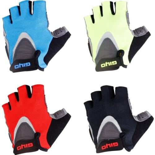 GIYO S-01 Outdoor Sport Half Finger Cycling Glove Women Men Bicycle Breathable Shock Absorbing Gloves for Mountain Bike