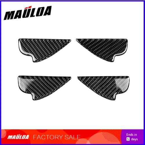 Modified carbon fiber car interior door handle bowl decoration car interior modification accessories for CX5 2013-2018