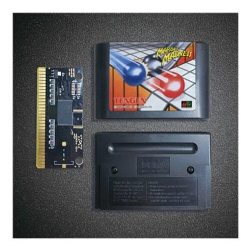 Marble Madness - 16 Bit MD Game Card for Sega Megadrive Genesis Video Game Console Cartridge
