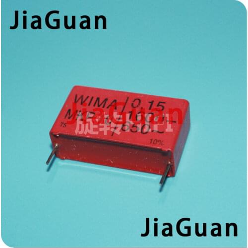 4PCS RED WIMA MKP10 0.15UF 1600V p37.5mm original new MKP-10 154/1600V audio 150nf film 154 PCM37.5 hot sale 0.15uf/1600v