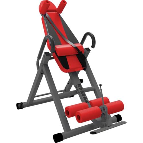 L53 Back Stretching Machine Heavy Duty Table Inversion Fitness Therapy for Back Pain Relief with Height Adjustable Foam Backrest