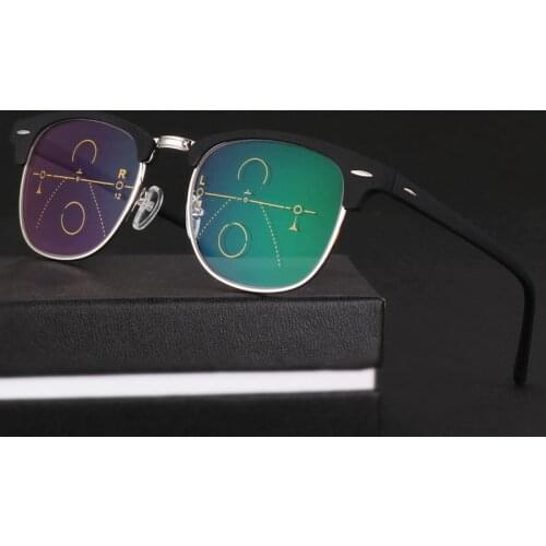 Vintage Eyewear Smart Zoom Asymptotically Progressive Reading Glasses Men Women Presbyopia Hyperopia Multifocal Glasses