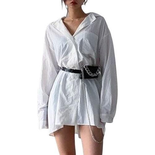 The Latest Ladies Crocodile Chain Handbag-Black Waist Bag Fashion PU Leather Chic Belt Metal Chain Shoulder Bag