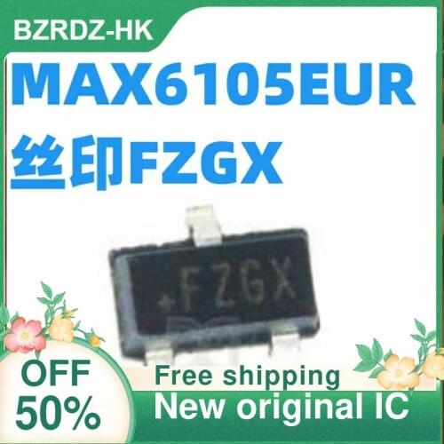 2-10PCS/lot MAX6105EUR+T FZGX 5V SOT23-3 New original IC