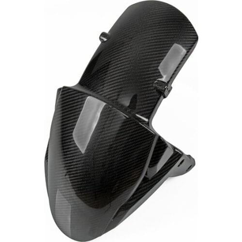 100% Carbon Fiber Motorcycle Front Fender Hugger Mudguard For Kawasaki ZX-10R 2016 2017 2018 Ninja H2/H2R 2015 2016 2017 2018