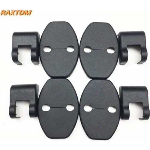 8pcs Auto door checks cover and door lock protecting cover,water proof protector Fit For VW Polo Tiguan Passat B5 B6 B7 CC