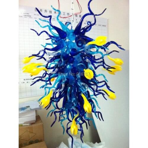 Free Shipping Deft Design Delicate Color Glass Tulip Lighting