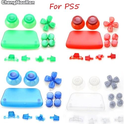 ChengHaoRan-4 color remote controller R1, L1, R2, L2, button, joystick, spare shell, sheath, ps5 control cover, control accessor