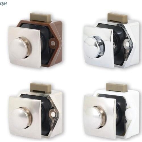 Diameter 20mm Camper Car Push Lock RV Caravan Boat Drawer Latch Button Locks For Furniture Hardware 13MF