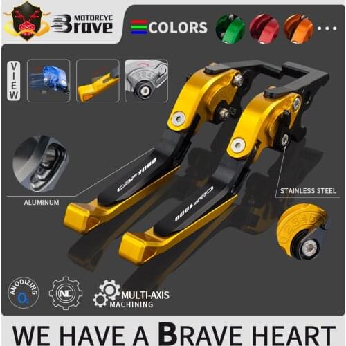For Honda CBF1000 CBF 1000 2006-2009 CBF1000/A 2010 2011 2012 2013 Motorcycle Brake Clutch Lever Extendable Hand Grip Handlebar