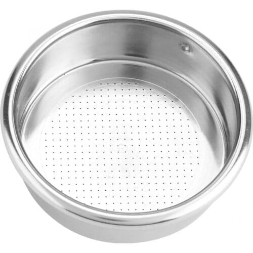 58mm Stainless Steel Coffee Filters Single Layer Filter Bowl Basket For Espresso/Machine Coffee Maker Part Cafe Filter Basket