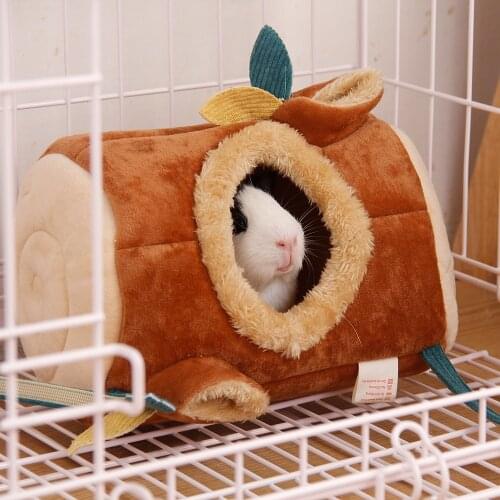 Small Pet Cage Hammock Guinea Pig Bed Cage Accessories Sugar Glider Squirrel Chinchilla Hideout Cage Hideout Pet Hammock