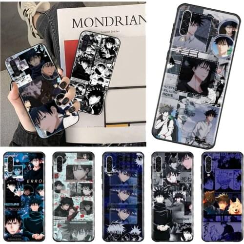 Jujutsu kaisen Fushiguro Megumi anime poster Phone Case for samsung galaxy a 51 52 71 50 12 72 21s 70 40 20e 31 30s 32 5G funda