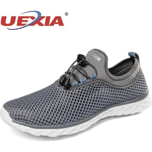 Men Sneakers Brand Summer Breathable Mesh Sweat Absorbant Casual Fashions Outdoor Walking Hollow Women Lovers Fashion Footwear