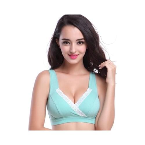 Breast-feeding Underwear Gathered Anti-drooping Postpartum Nursing Pregnant Women Special Bra Cover Thin Pregnant Women