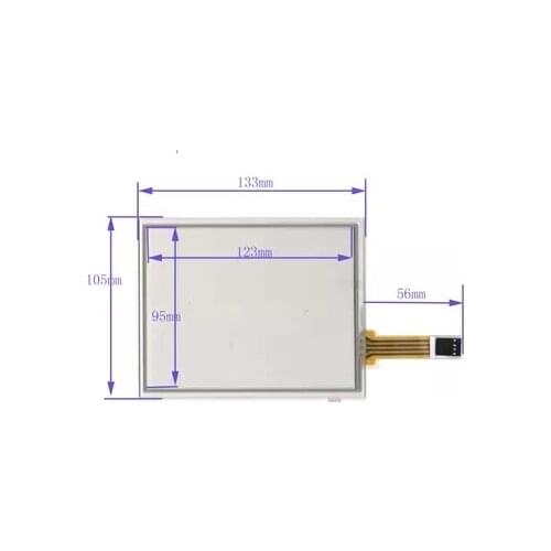New 5.8 inch 133mm*105mm touch touch screen four wire resistor screen