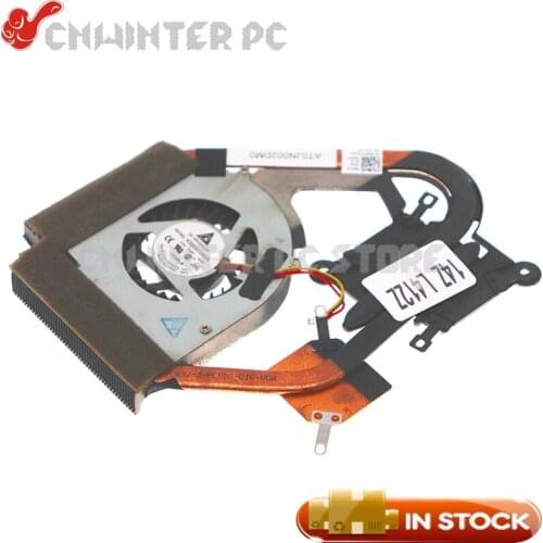 NOKOTION Radiator For DELL XPS 14Z L412Z CPU Heatsink with Fan Cooling System 0MK9J3