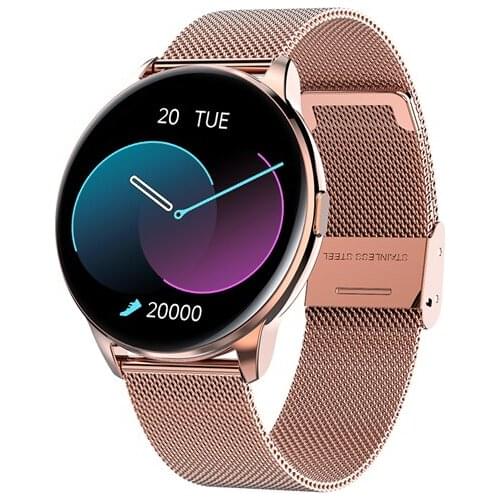Milan Belt Straps Smartwatch Drop Shipping Multi-Sport Mode Ladies Gift Heart Rate Monitor Different Languages Hot Jewelry Clock