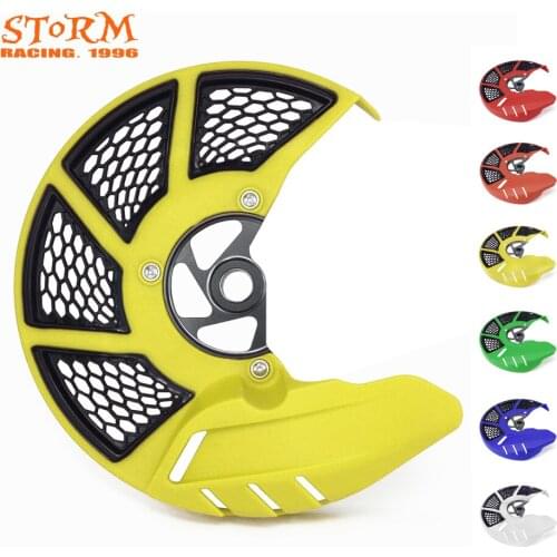 Front Brake Disc Rotor Guard Protector Cover For SUZUKI RMZ250 RMZ 250 07-17 RMZ450 450 05-17 RMX450Z RMX 450Z 10-16 Motorcycle