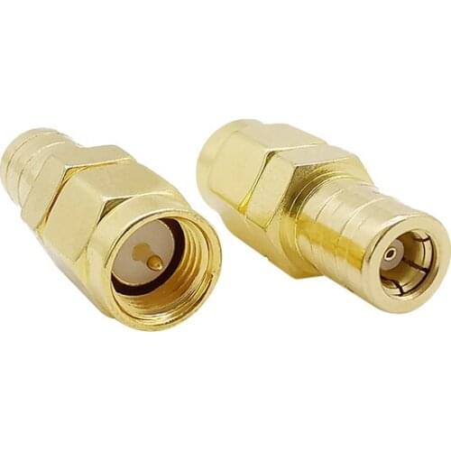 SMA Male Plug to SMB Female Jack RF Coax Coaxial Adapter Connector Gold-plated Convertor for Sirius XM Satellite Radio Antennas