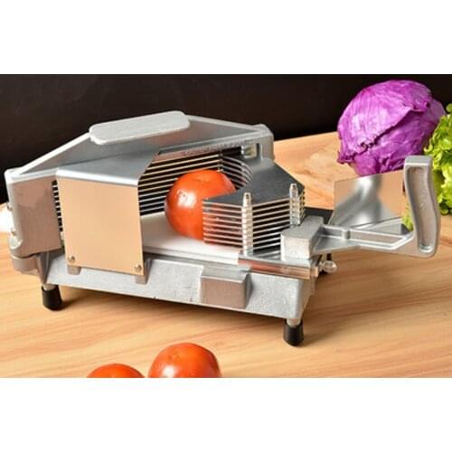 Stainless steel alloy tomato slicer Commercial vegetable slicer Commercial fruit cutting machine