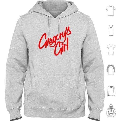 Gregorys Girl Hoodie Long Sleeve Gregorys Girl Bill Forsyth John Gordon Dee Hepburn Claire Grogan Scotland Scottish