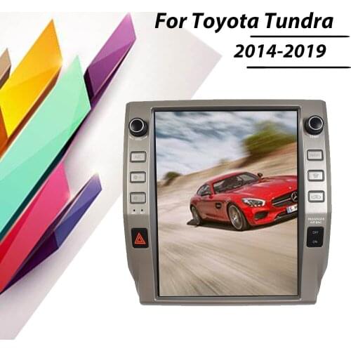 Vertical HD Screen Carplay For Toyota Tundra 2014-2019 Car Radio DVD Player Autoradio GPS Multimedia Navigation Stereo Recorder