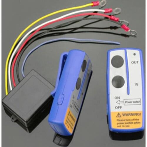 1set 12V 50ft Winch Wireless Remote Control Switch Handset Kit For Jeep ATV SUV UTV