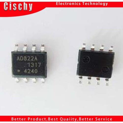 10pcs/lot AD822 AD822A AD822AR AD822ARZ sop-8 Chipset New original In Stock