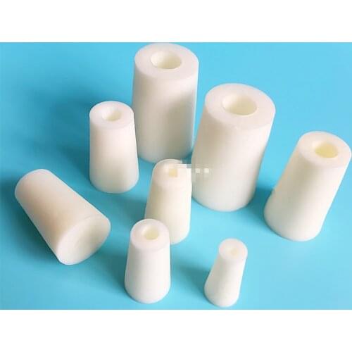 10pcs Silicone Stopper for glass test tube Upper 12/13/14/15/16/17/18/19/20/22/25/27 x Lower 8/9/11/12/14/15/16/17/19/20mm