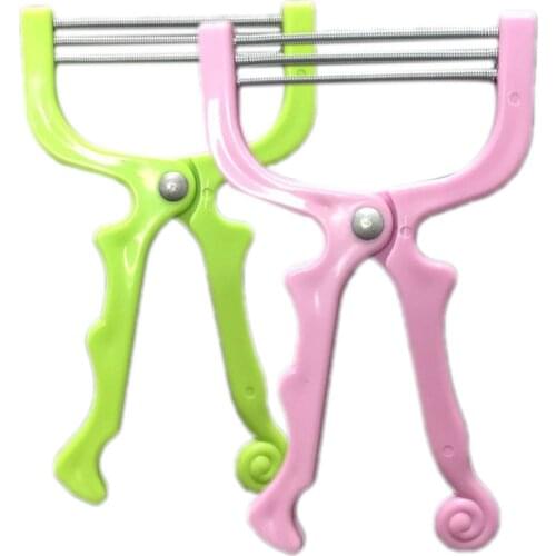 3 Spring Threading Removal Epilator Manual Body Lips Facial Hair Remover Tool