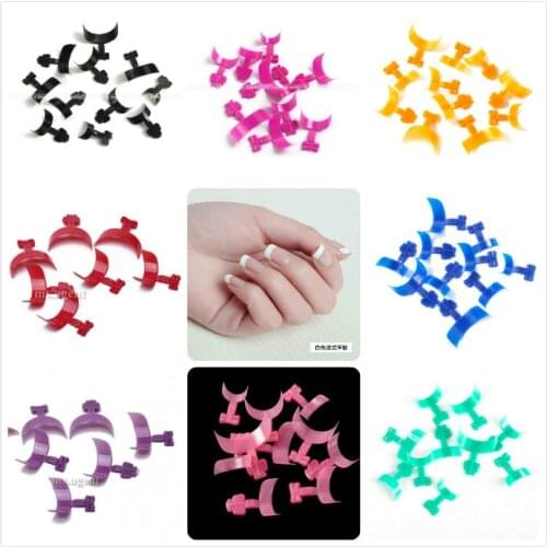 500PCS French Nail Tips False Acrylic Nail Art Tips Armor Tips Fake Nails Multicolor Optional