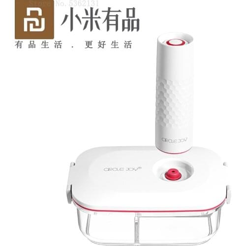 Youpin Circle Joy Antibacterial Intelligent Vacuum Keep Fresh Lunch box Microwave Heating Lunch Container Food Storage Container