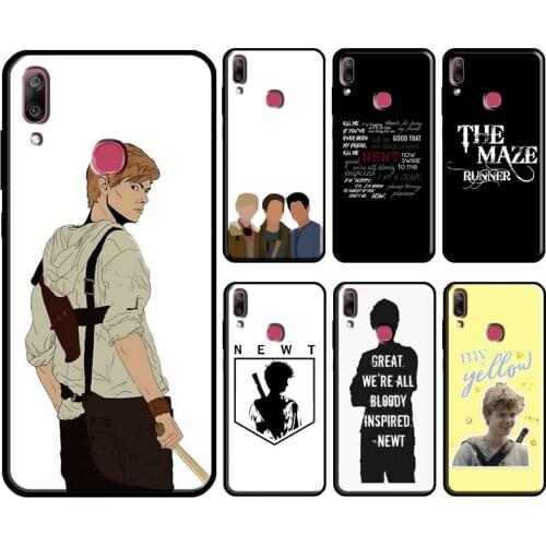 Newt Quotes The Maze Runner Cool For Huawei Y3 Y5 Y6 Y7 2017 2018 Y9 Prime 2019 Y7A Y6P Y5P 2020 Nova 5T 2i 3i Phone Case