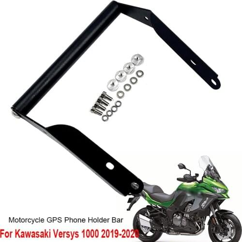 For Kawasaki VERSYS 1000 2019 2020 Motorcycle modified Mobile Phone GPS navigation bracket Supporter Holder Bar Accessories