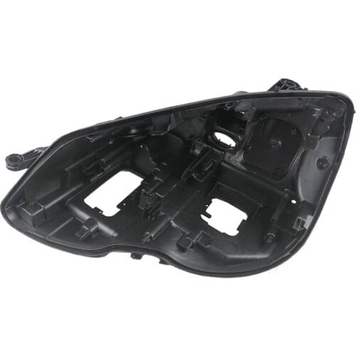 For Mercedes Benz W212E300E200E260 E250 2014-2015 LED Shell Black Lampshade Lens Protection Headlight Repair Parts Bottom Shell